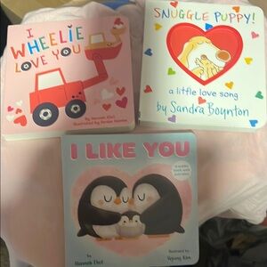 Bundle of Books- Set of 3 Hard Board Books